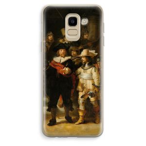 De Nachtwacht: Samsung Galaxy J6 (2018) Transparant Hoesje