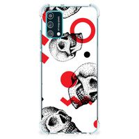 Extreme Case Samsung Galaxy M02s | A02s Skull Red