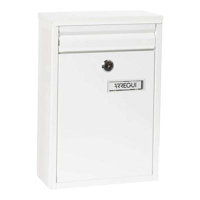 Brievenbus Arregui Wit Staal 22 X 8 X 32 cm