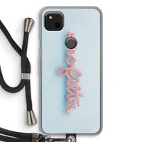 #nofilter: Pixel 4a Transparant Hoesje met koord