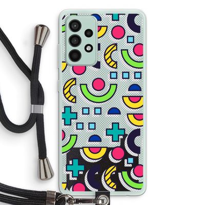 8-bit N°6: Samsung Galaxy A52s 5G Transparant Hoesje met koord