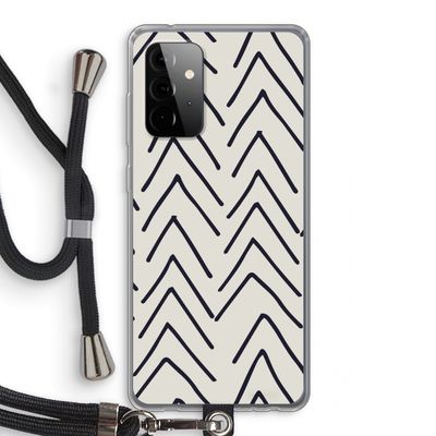 Marrakech Arrows: Samsung Galaxy A72 5G Transparant Hoesje met koord