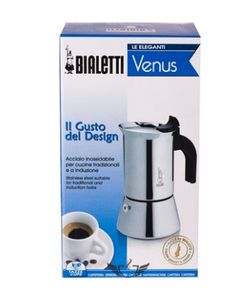 Bialetti Percolator Venus koffiezetapparaat - zilver - 2 kopjes