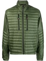 Moncler Grenoble veste matelassée à fermeture zippée - Vert - thumbnail