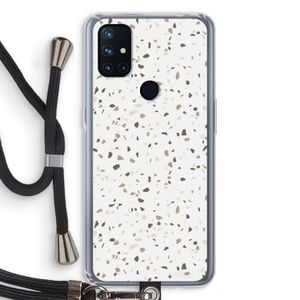 Terrazzo N°14: OnePlus Nord N10 5G Transparant Hoesje met koord