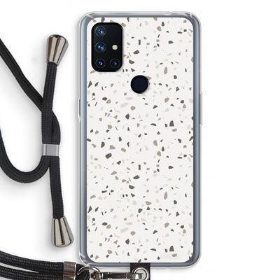 Terrazzo N°14: OnePlus Nord N10 5G Transparant Hoesje met koord
