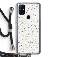 Terrazzo N°14: OnePlus Nord N10 5G Transparant Hoesje met koord