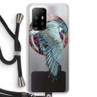 Golden Falcon: Oppo A95 5G Transparant Hoesje met koord