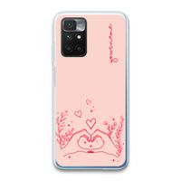 Love is in the air: Xiaomi Redmi 10 Transparant Hoesje