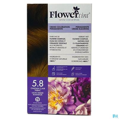 Flowertint Licht Tabak Kastanje 5.8 140ml