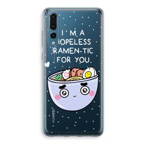 I'm A Hopeless Ramen-Tic For You: Huawei P20 Pro Transparant Hoesje