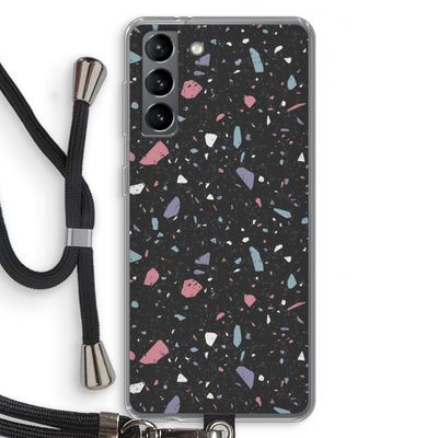 Terrazzo N°16: Samsung Galaxy S21 Transparant Hoesje met koord