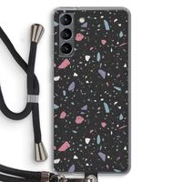 Terrazzo N°16: Samsung Galaxy S21 Transparant Hoesje met koord