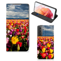 Samsung Galaxy S21 Smart Cover Tulpen - thumbnail