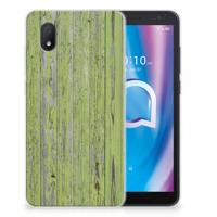 Alcatel 1B (2020) | Bumper Hoesje | Green Wood
