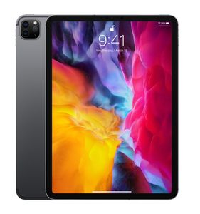 Refurbished iPad Pro 12.9 inch 2020 256 GB Zilver Zichtbaar gebruikt