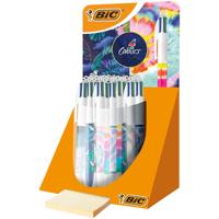 Balpen Bic 4kleuren medium Hydro ass