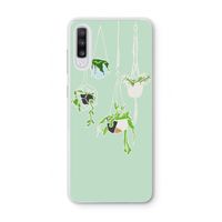 Hang In There: Samsung Galaxy A70 Transparant Hoesje