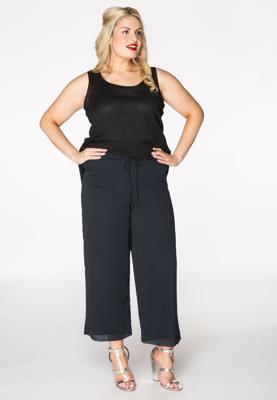 Yoek Broek taillekoord | Blauw | Maat 54/56