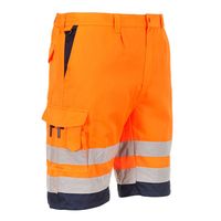 Portwest E043 Hi-Vis P/C Shorts
