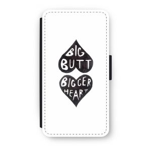 Big butt bigger heart: iPhone X Flip Hoesje