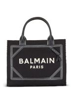 Balmain sac cabas à motif monogrammé - Noir