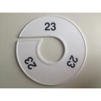 Maatring 11cm wit/zwart 23