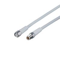 ifm Electronic EVF178 Verbindingskabel Aantal polen (sensoren): 4, 4 Stekker, recht, Bus, recht 0.3 m 1 stuk(s)