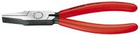 Knipex Platbuigtang zwart geatramenteerd met kunststof bekleed 125 mm - 2001125 - thumbnail