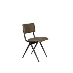 Dutchbone New Willow Eetkamerstoelen Army - Set van 2 - darkGroen