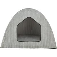 Trixie hondenmand tent jonna vital ribstof lichtgrijs