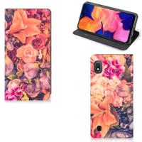 Samsung Galaxy A10 Smart Cover Bosje Bloemen