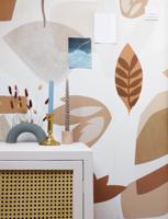 Behang Pieces Rol terracotta