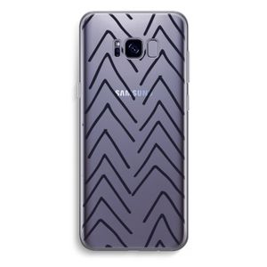 Marrakech Arrows: Samsung Galaxy S8 Plus Transparant Hoesje