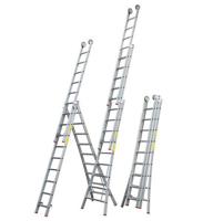 Little Jumbo Reformladder SuperPRO uitgebogen bomen blank - 3x8 sporten - 1250500308