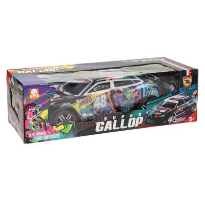 Rc bestuurbare racewagen softbody graffity