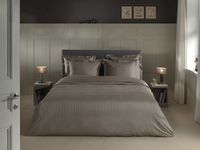 Heckett & Lane Heckett & Lane Banda Dekbedovertrek 240x200/220 Taupe Grey