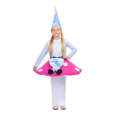 Kostuums voor Kinderen My Other Me Ride-On Kabouter Één maat Roze