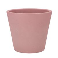 DK Design Bloempot/plantenpot - Vinci - lichtroze mat - voor kamerplant - D19 x H21 cm