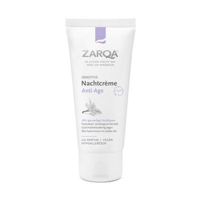 Zarqa Sensitive Nachtcrème Anti-Age Crème 50ml