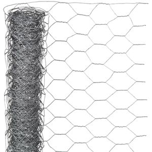 Nature gaas zeshoekig 0,5x10 m 25 mm gegalvaniseerd staal