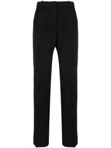 Federica Tosi pantalon de tailleur à taille mi-haute - Noir