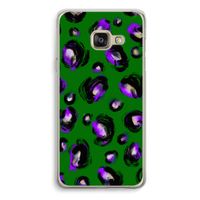 Green Cheetah: Samsung Galaxy A3 (2016) Transparant Hoesje