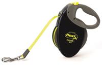 Flexi rollijn giant tape neon zwart / geel