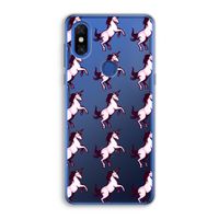 Musketon Unicorn: Xiaomi Mi Mix 3 Transparant Hoesje