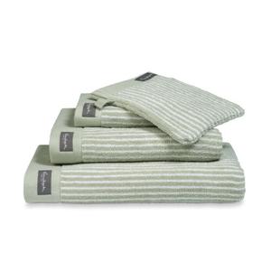 Vandyck Vandyck Home Petit Ligne Smoke Green Gastendoekje 30x50