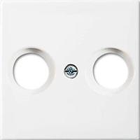 Busch Jaeger WIT afdekplaat voor coax - 4694090