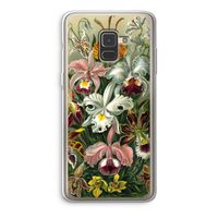 Haeckel Orchidae: Samsung Galaxy A8 (2018) Transparant Hoesje