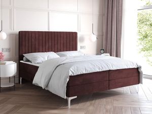 Boxspring PRIMUS 180x200 cm bordeaux