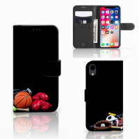 Apple iPhone Xr Wallet Case met Pasjes Sports